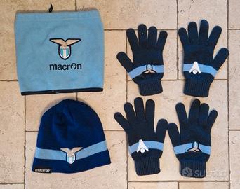 Scaldacollo, guanti e cappello SS Lazio