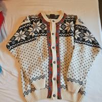 maglione norvegese pura lana