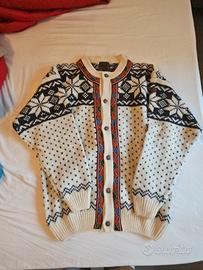 maglione norvegese pura lana