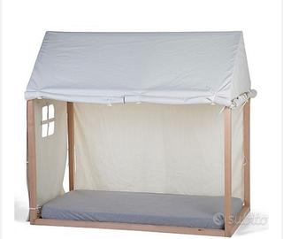 Letto montessoriano childhome con copertura
