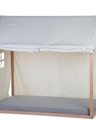 Letto montessoriano childhome con copertura