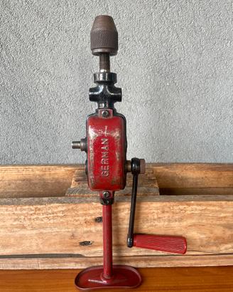 Trapano a Petto Manuale Vintage German