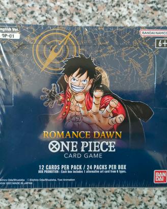 One piece box op01 blu wave fondo blu !