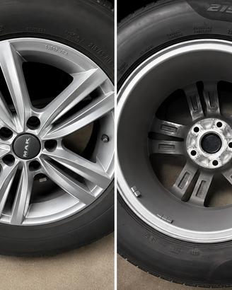4 CERCHI LEGA MAK CON GOMME INVERNALI PIRELLI