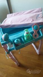 Bagnetto e fasciatoio per bambole