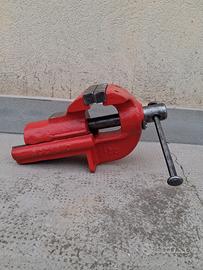 Morsa da banco in acciaio 