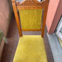 N. 6 Sedie poltrone da pranzo