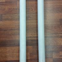 gambe tavolo acciaio bianche 