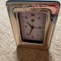 Orologio da tavolo in argento