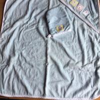 Accappatoio neonato Chicco azzurro