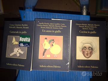 Tris antologia Gialli Sellerio