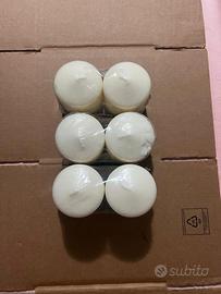 Set 6 pz candele lunga durata