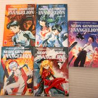 Evangelion manga da 1 a 5