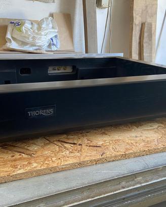 Plint thorens TD125, 125MK2 in legno artigianale.
