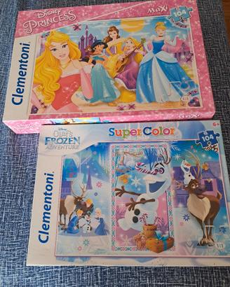 2 Puzzle bambina