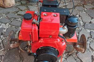 trattore motozzappa 10 hp diesel