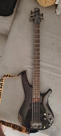 basso Ibanez 5 corde attivo 