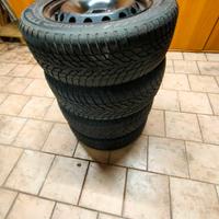 cerchioni acciaio + gomme termiche 