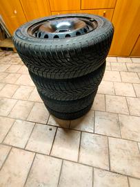 cerchioni acciaio + gomme termiche 