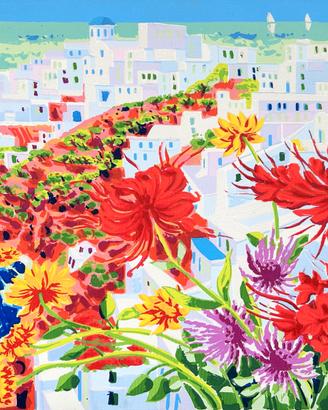 Faccincani Santorini e un incant.le racc.di luce