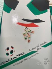 SPILLA   In oro  ITALIA “90”