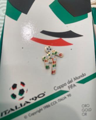 SPILLA   In oro  ITALIA “90”