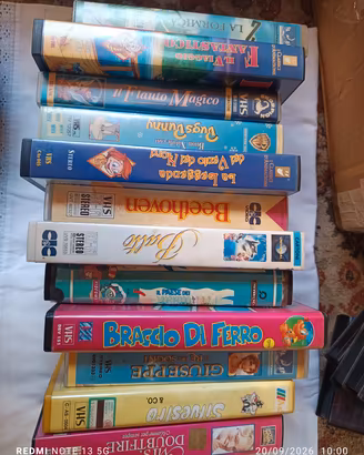 VHS vintage Cartoni Animati Walt Disney e non 