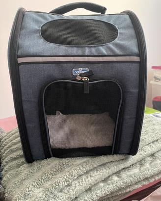 Zaino trasportino per cani