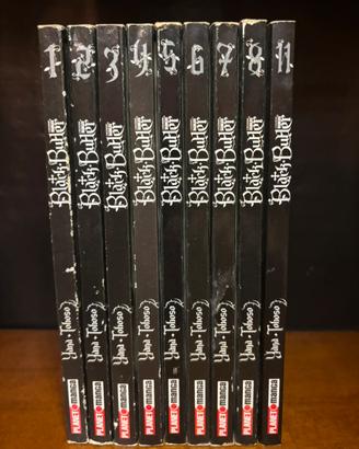 Manga Black butler 1-8/11💕📚