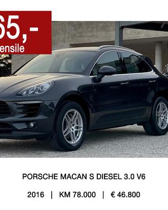 PORSCHE Macan 3.0 S Diesel