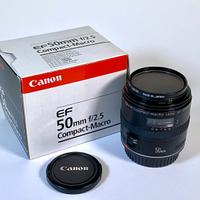 Ottica Canon EF 50 Macro F 2.5