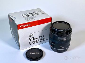 Ottica Canon EF 50 Macro F 2.5