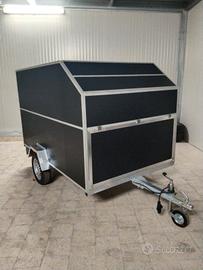 Carrello rimorchio porta kart o moto