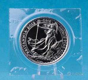 Gran Bretagna 2012 - 1 oz Ag - Britannia Sigillata