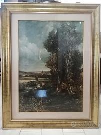 Cesare Romanelli Olio su tela dipinti quadri