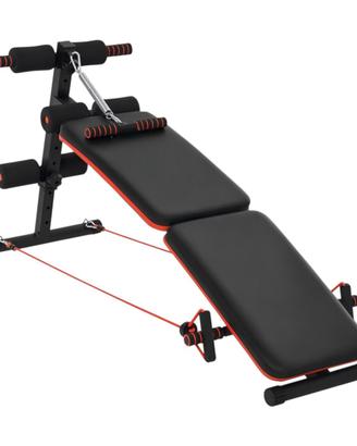 TechnoTraining panca per addominali crunch bench