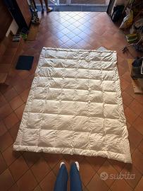 Trapunta matrimoniale vera piuma d’oca