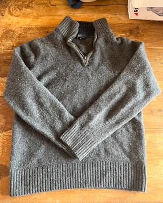 Pullover a collo altro taglia M