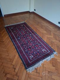 Tappeto persiano multicolore 105 x 210