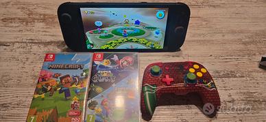 nintendo switch 2+ giochi e pad