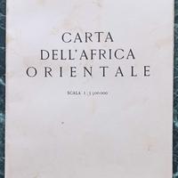 Carta dell'Africa Orientale del 1935