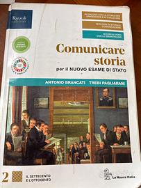 Libro di testo scolastico di storia