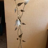 Piantana ferro battuto