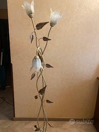 Piantana ferro battuto