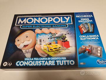 Monopoly hasbro super electronic banking