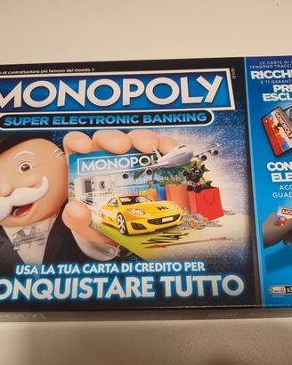 Monopoly hasbro super electronic banking
