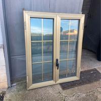 Finestra in alluminio con vetro camera