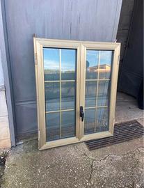 Finestra in alluminio con vetro camera