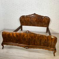 Letto del primo '900 in radica