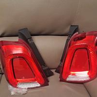 Paraurti post Fiat 500 1 serie fari diurni Stop